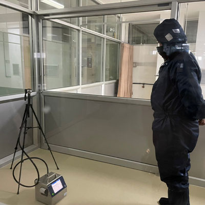 Classification of air cleanliness by particle concentration