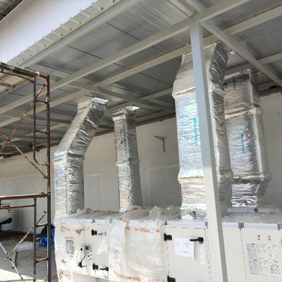 โรงงานถุงมือยาง ISO 8 4 room (Positive pressure)