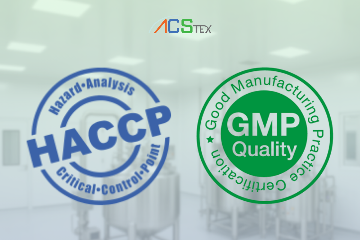 “ระบบ HACCP และ GMP ในการควบคุมความปลอดภัยอาหารในโรงงานผลิต”