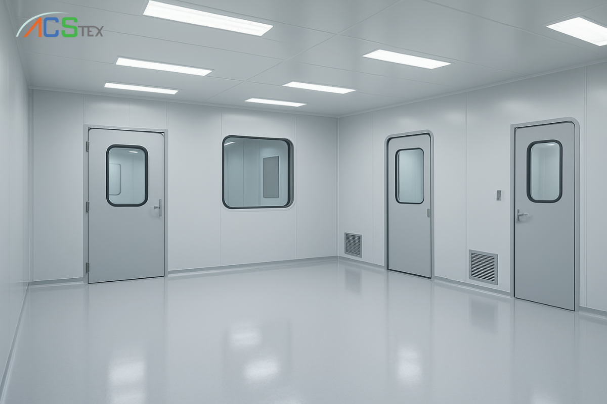 "ห้องคลีนรูมมาตรฐานสูง ป้องกันการปนเปื้อนจากเชื้อก่อโรคในกระบวนการผลิต"