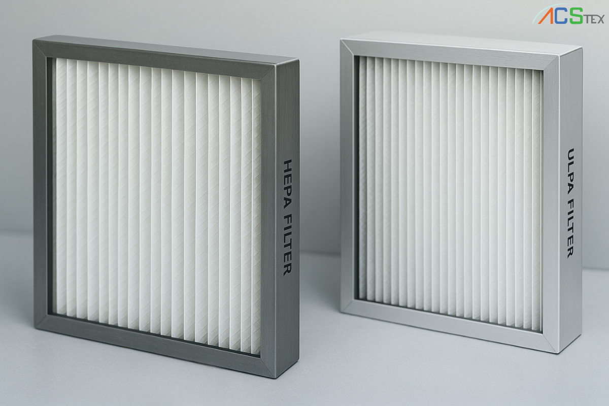 "HEPA และ ULPA Filters สำหรับกรองอนุภาคและจุลชีพในระบบควบคุมคุณภาพอากาศ"