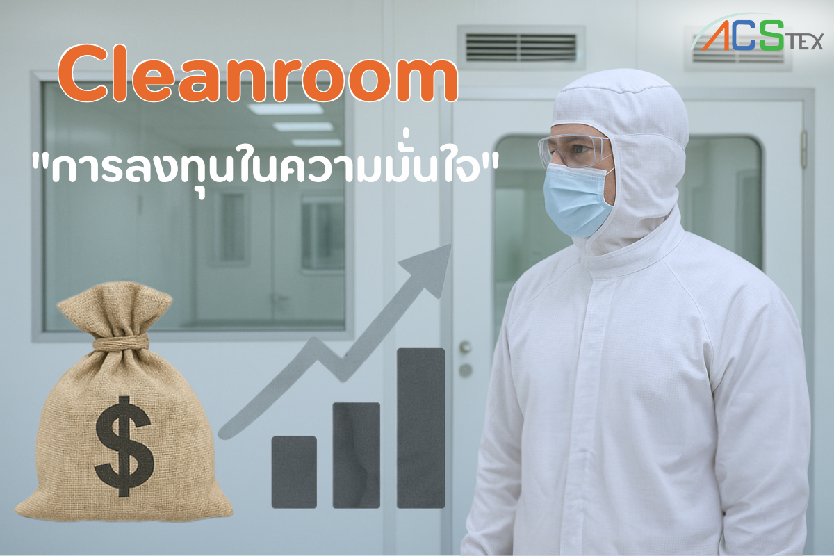 “ห้องคลีนรูมมาตรฐานสูง ช่วยเสริมความมั่นใจด้านคุณภาพและความปลอดภัยในการผลิต”