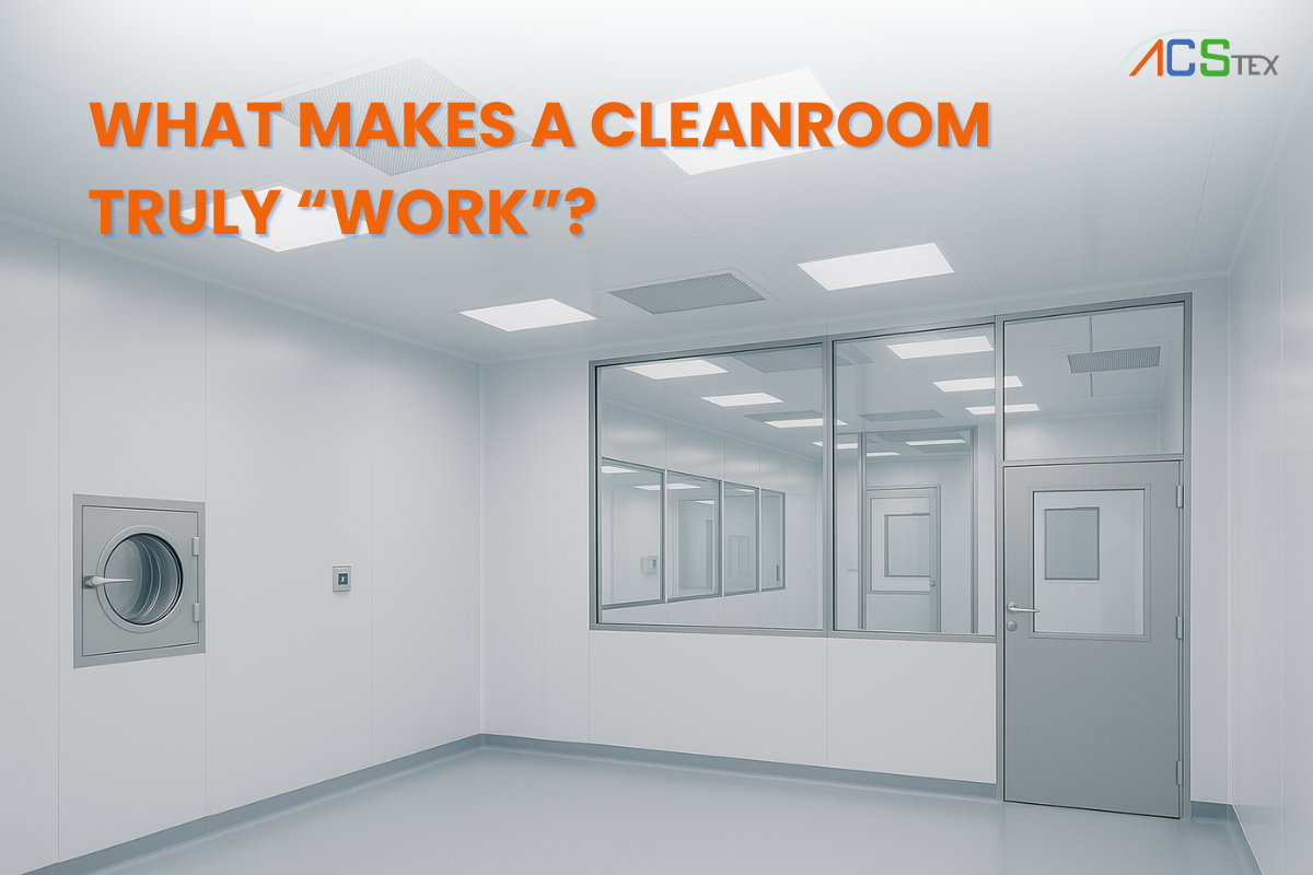 ห้องผลิตที่ได้มาตรฐาน พร้อมระบบควบคุมความสะอาดและความดันอากาศอย่างมีประสิทธิภาพ