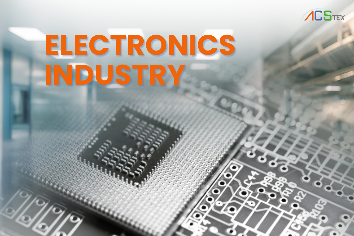 "อนุภาคฝุ่นและไอเคมีในสายการผลิตอุตสาหกรรมอิเล็กทรอนิกส์"