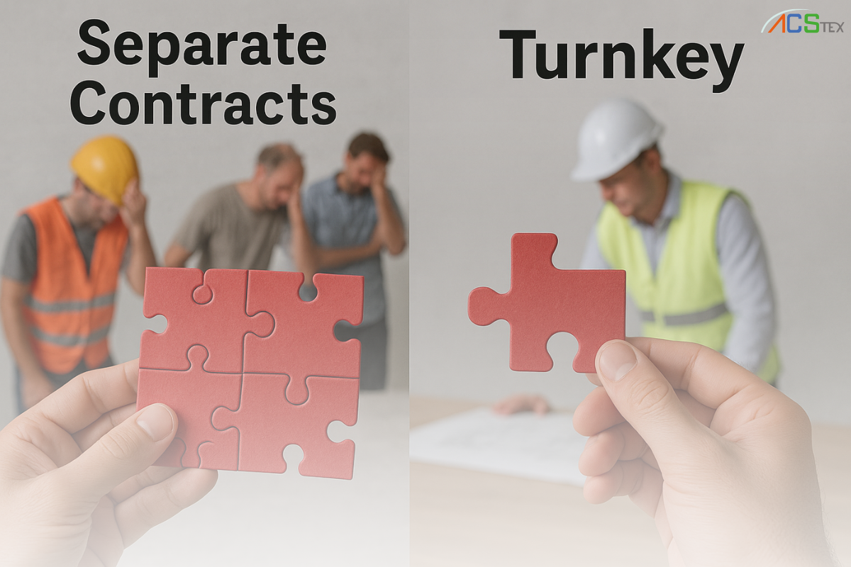 Turnkey "บริการ Turnkey ครบวงจร ลดต้นทุนและความซับซ้อนในการบริหารโครงการ"