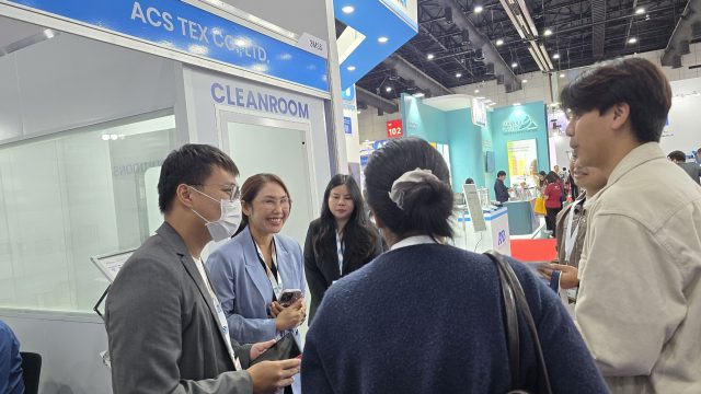 บรรยากาศบูธ ACS TEX งาน Thailand LAB 2026 และ ออกแบบติดตั้งห้องคลีนรูมครบวงจร ACS TEX